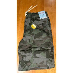 NEW Boys L (10-12) Husky Cargo Shorts, Camo, Cat & Jack MSRP $15